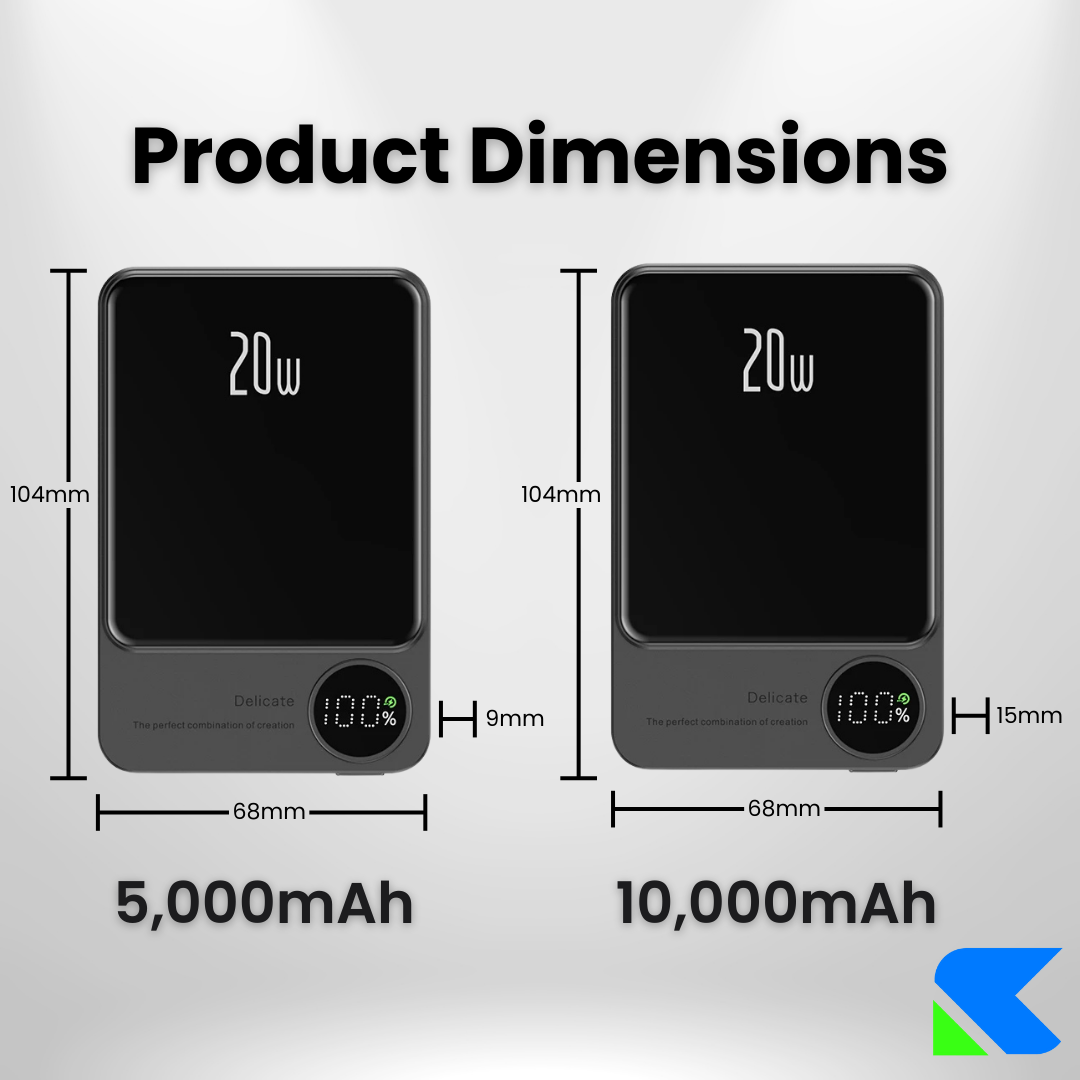 SONOA™ Ultra-Slim MagSafe Power Bank Charger