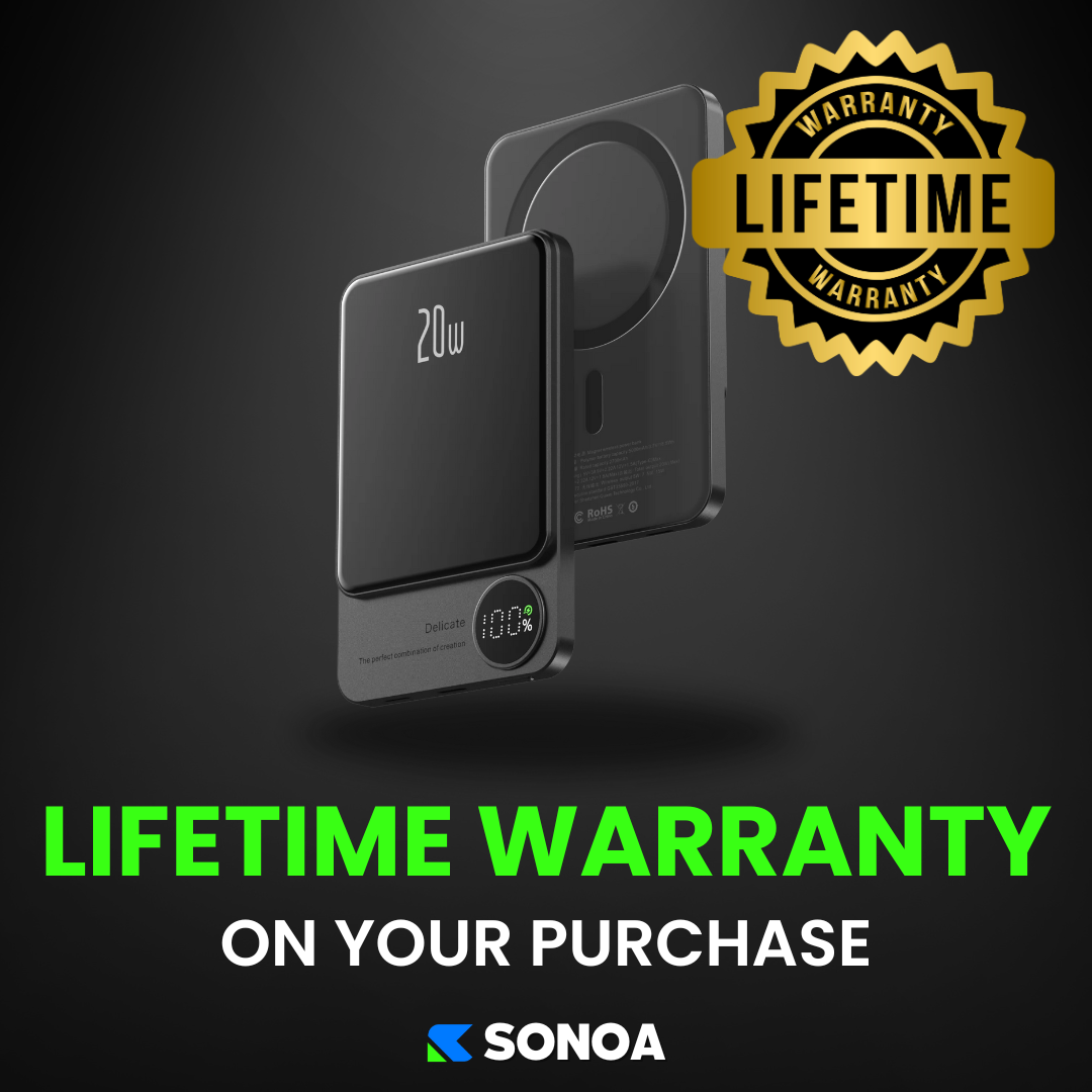 SONOA™ Lifetime Warranty